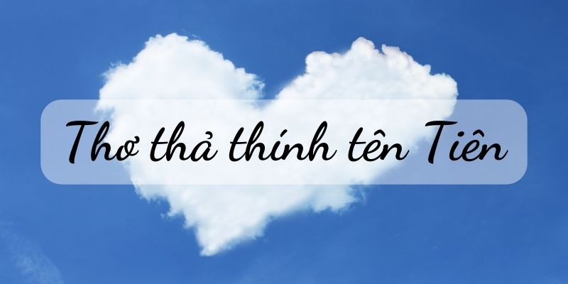 thả thính tên Tiên
